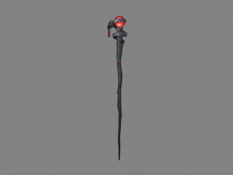 Ruby magic wand 3D Model