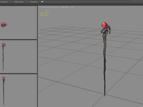 Ruby magic wand 3D Model