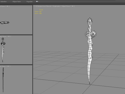 Coiling Dragon Sword Modelo 3D
