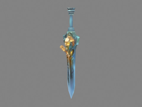 Evil Soul Sword Modelo 3D
