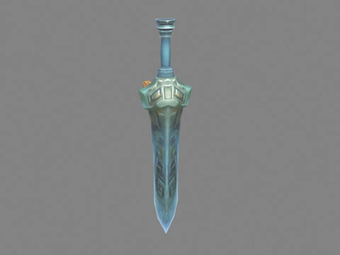 Evil Soul Sword 3D Model