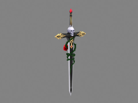 Vampire Count Sabre 3D 模型