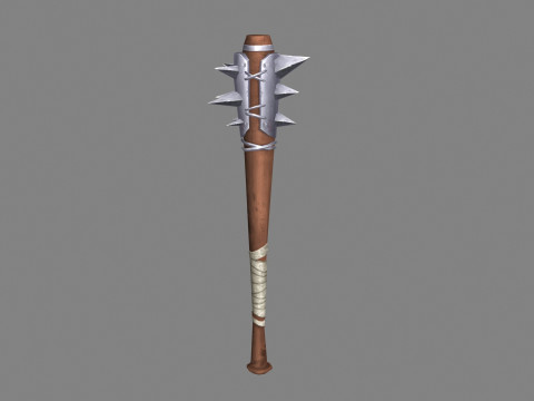 Mace - spiked club - Baseball bat Modelo 3D