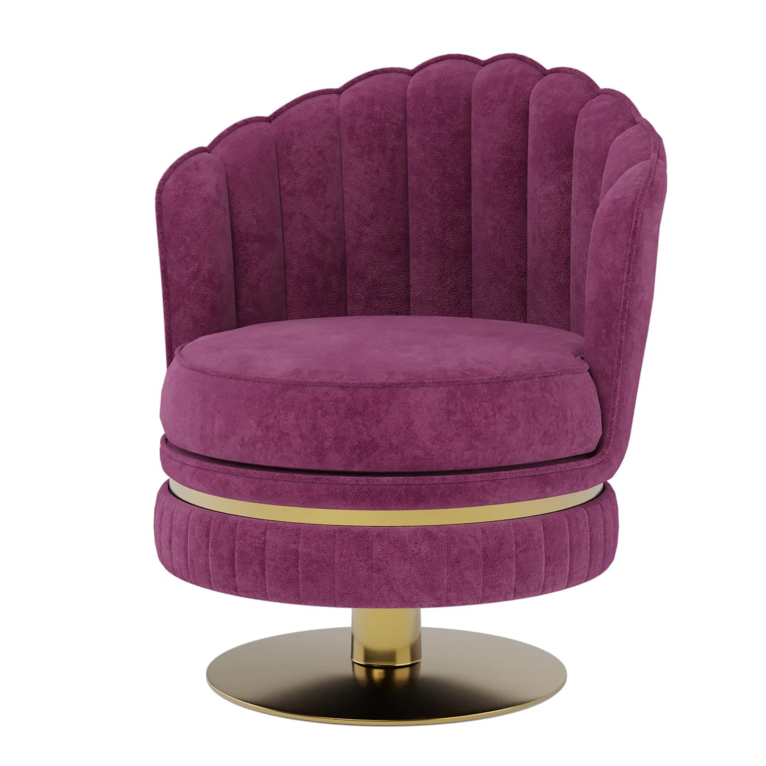 barrel chair 3D Model .c4d .max .obj .3ds .fbx .stl .blend 