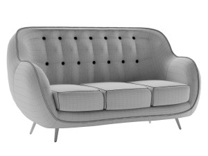 sofa 3 seater 3D Model