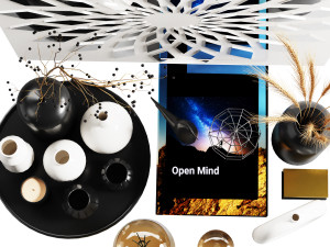 decorative set 02 Model 3D
