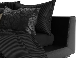 bed 01 Model 3D