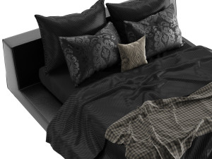 bed 01 Model 3D