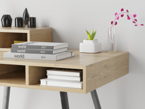 desk 01 Modèle 3D