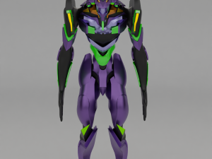 neon genesis evangelioncharacter eva 01 3D Model