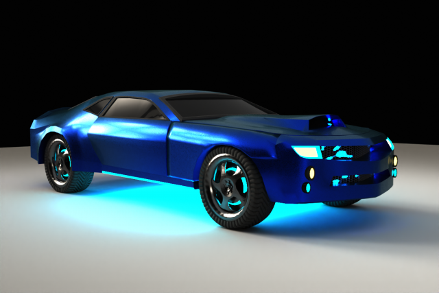 carro 3D Modell .c4d .max .obj .3ds .fbx .stl .blend 