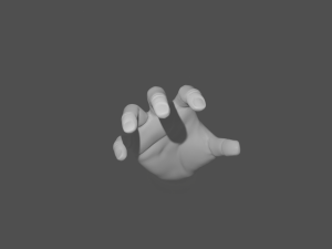 basic hand 3Dモデル