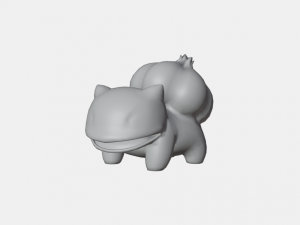 bulbasur pokemon basic 3D 打印模型