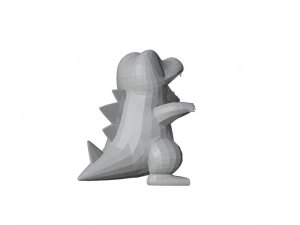 totodile pokemon basic 3D Print Model