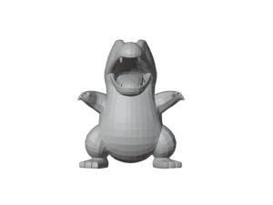 totodile pokemon basic 3D Print Model