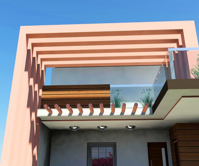 3dmodernhouse Modello 3D .c4d .max .obj .3ds .fbx .stl .blend