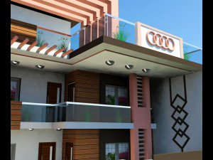 3dmodernhouse Modello 3D