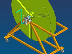 chain storage wheel 3D Model