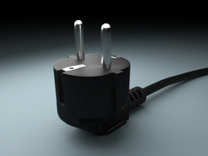 electric plug 3D Model