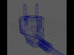 electric plug Modelo 3D