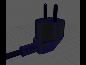 electric plug Modelo 3D