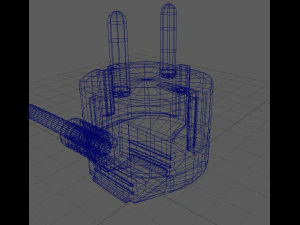 electric plug 3D Model