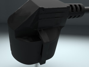 electric plug Modelo 3D