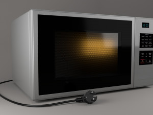 microwave 3D Модель