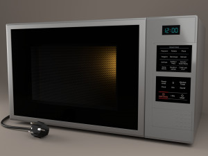 microwave 3D Модель