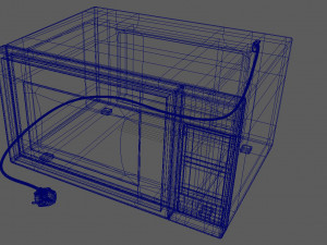microwave 3D Модель