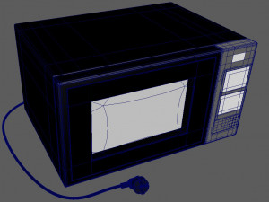 microwave 3D Модель