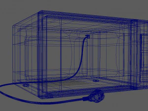 microwave 3D Model