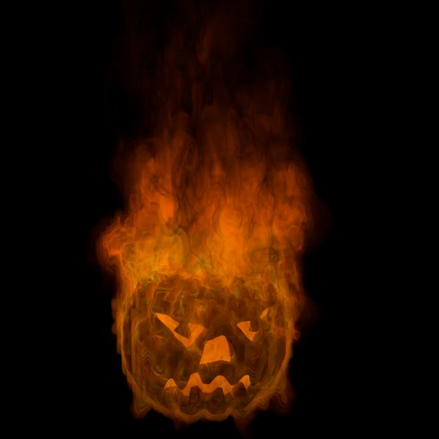 pumpkin Model 3D .c4d .max .obj .3ds .fbx .stl .blend 