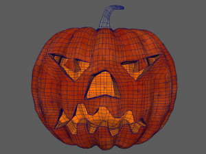 pumpkin Model 3D