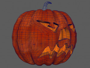 pumpkin Model 3D