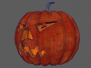pumpkin Model 3D