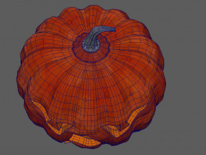 pumpkin Model 3D