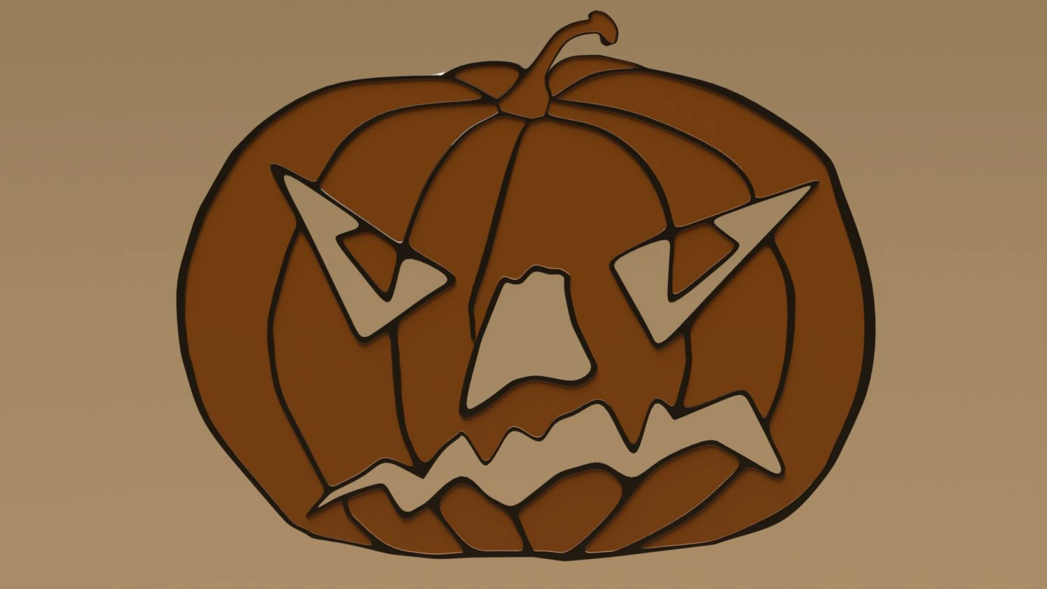 호박 3D 모델 .c4d .max .obj .3ds .fbx .stl .blend 