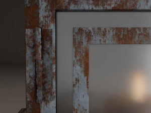 candle in lantern 3D Model
