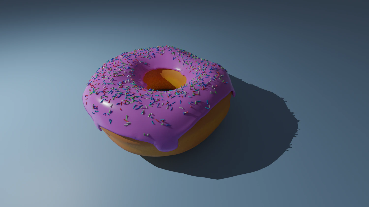 donut 3D Model .c4d .max .obj .3ds .fbx .stl .blend 