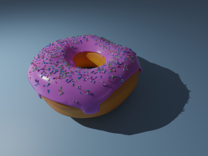 donut Model 3D