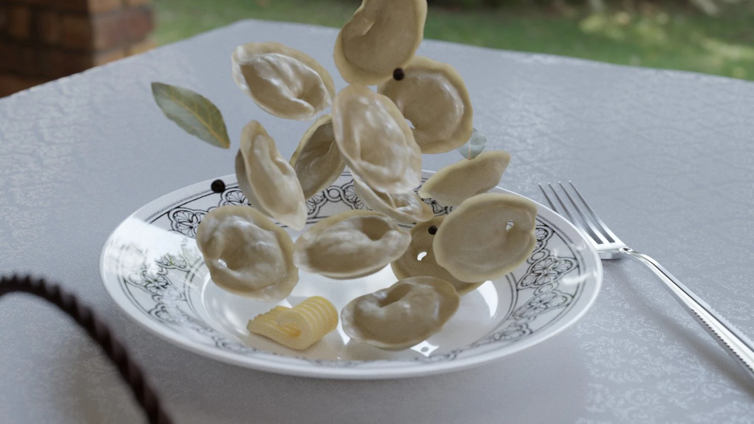russian dumplings 3D Model .c4d .max .obj .3ds .fbx .stl .blend 