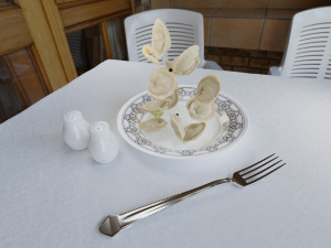 russian dumplings Modèle 3D
