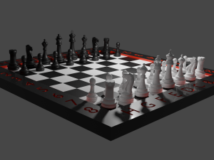 chessboard Modèle 3D