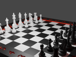 chessboard Modèle 3D