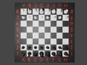 chessboard Modèle 3D