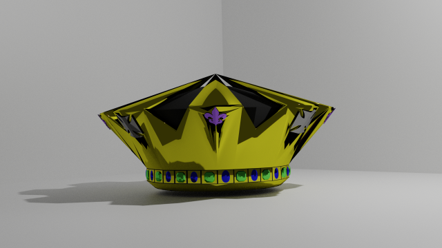 goldcrown 3D Model .c4d .max .obj .3ds .fbx .stl .blend 