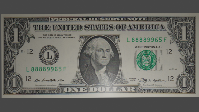 dollar Modello 3D .c4d .max .obj .3ds .fbx .stl .blend