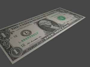 dollar 3D Model