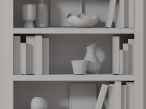bookcase Modelo 3D